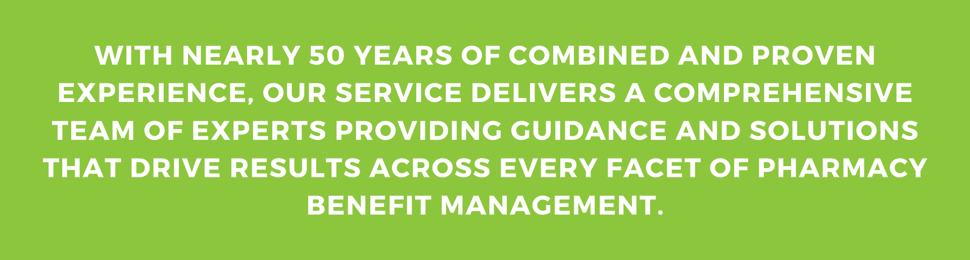 pharmacy benefit services (16) (1) Pharmacy Benefit Consulting Services